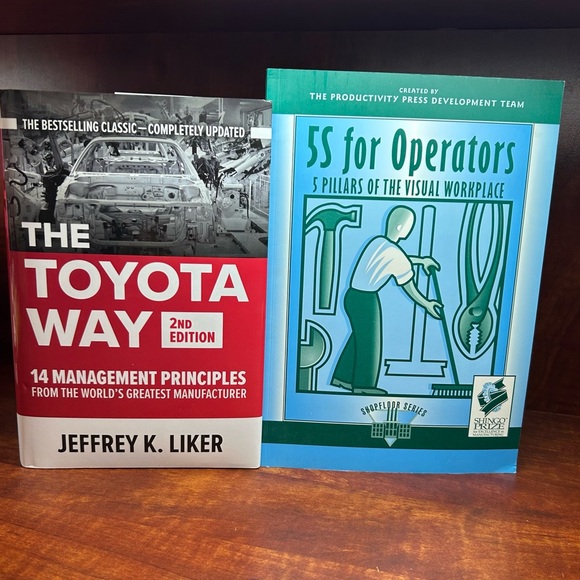 The Toyota Way Other - NEW The Toyota Way and The 5S For Operations Set of 2 Books